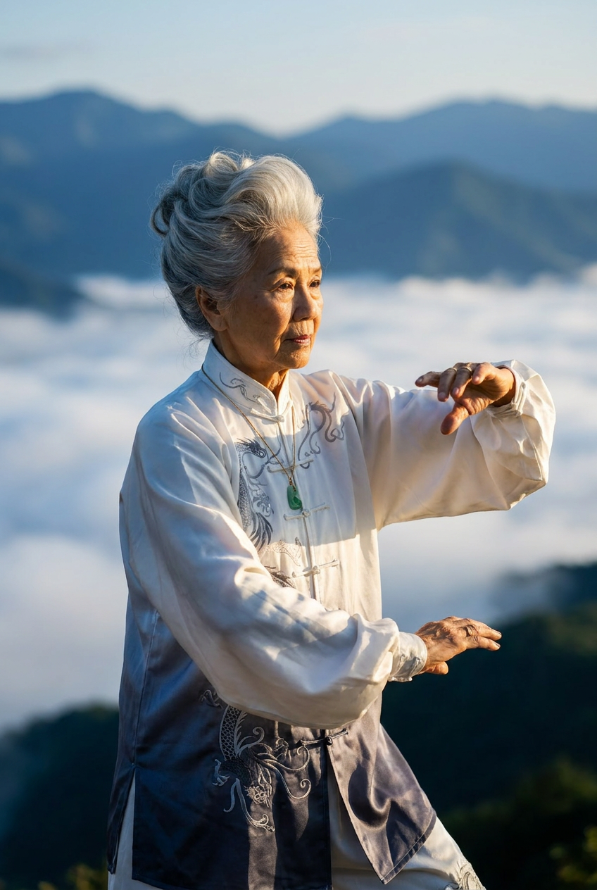 Madame Wu in stillness